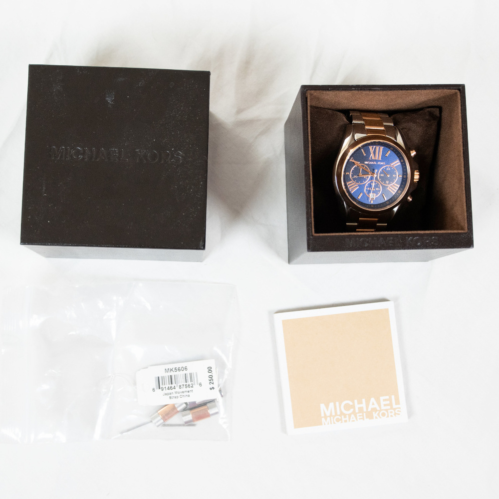 Brand new blue face Michael Kors Bradshaw watch - Picture 5 of 5